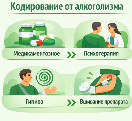 кодирование от алкоголизма в Сольцах Санати